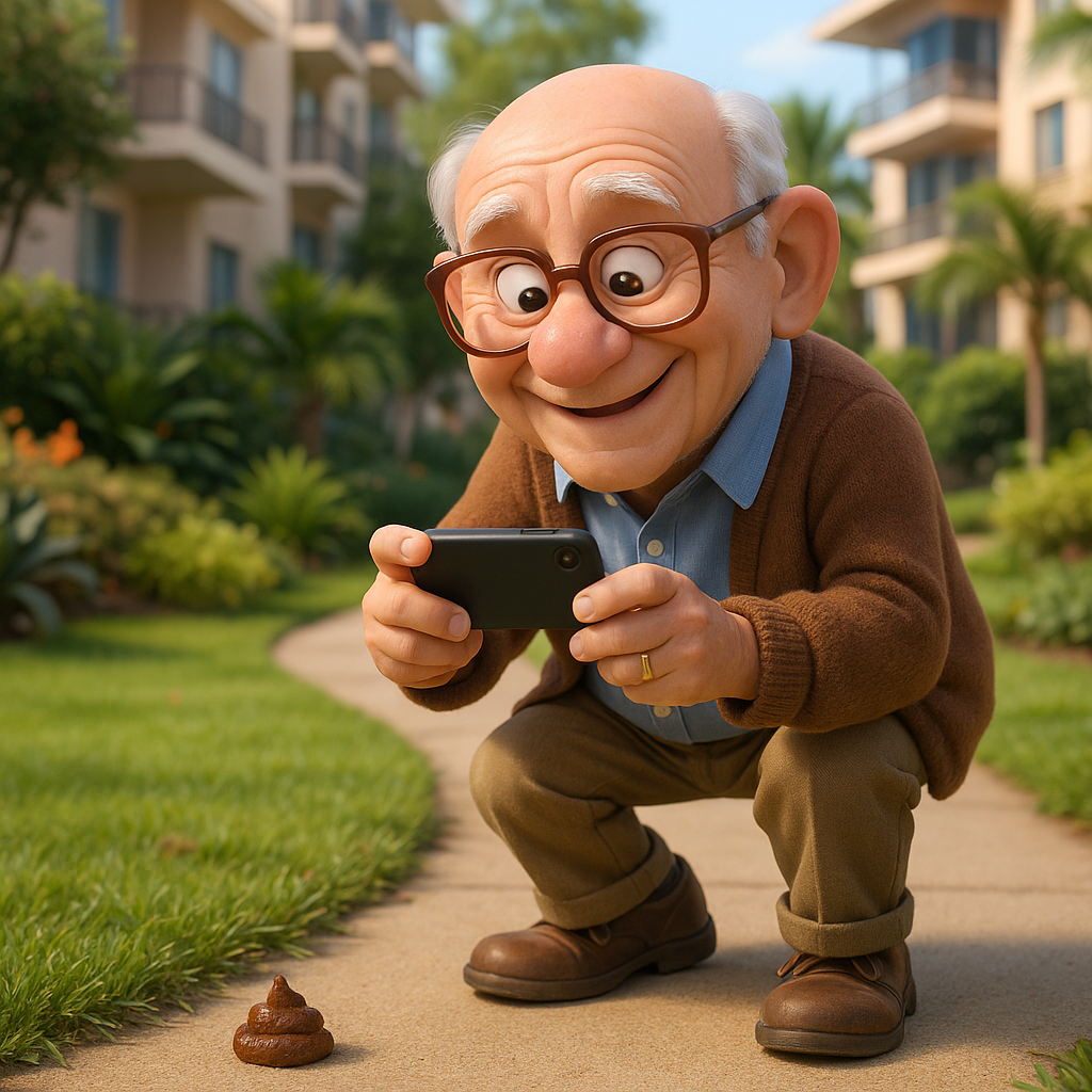 Registro de reclamação pelo morador